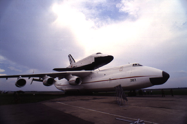 ВКС 'Буран' был основным
  грузом АН-225.